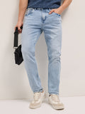 Men Mid Rise Slim Fit Light Fade Jean | Bear House at Broadway