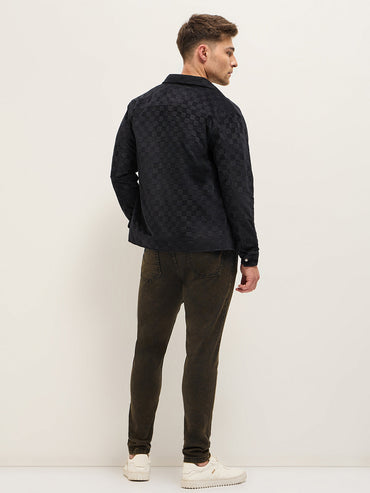 Men's Cotton Solid Skinny Fit Jean DBN-CIRACO-BR