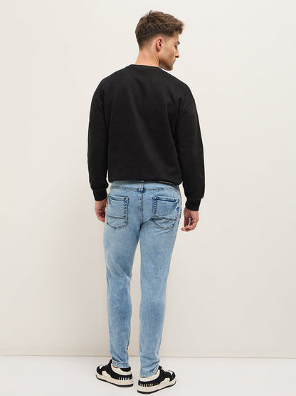 Men's Cotton Solid Skinny Fit Jean DBN-ERAR-LB