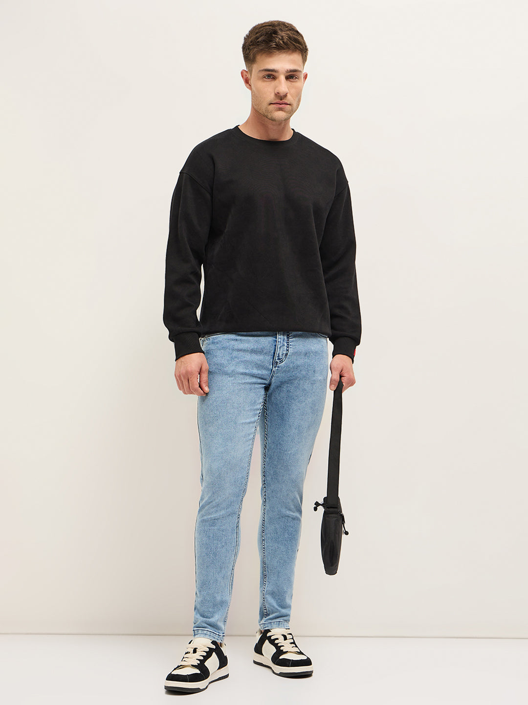 Men's Cotton Solid Skinny Fit Jean DBN-ERAR-LB