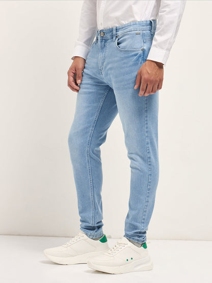 Men's Solid Cotton Skinny Fit Jean DBN-FELIP-LB
