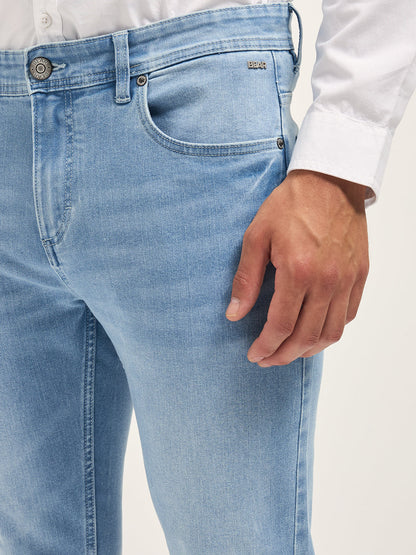 Men's Solid Cotton Skinny Fit Jean DBN-FELIP-LB