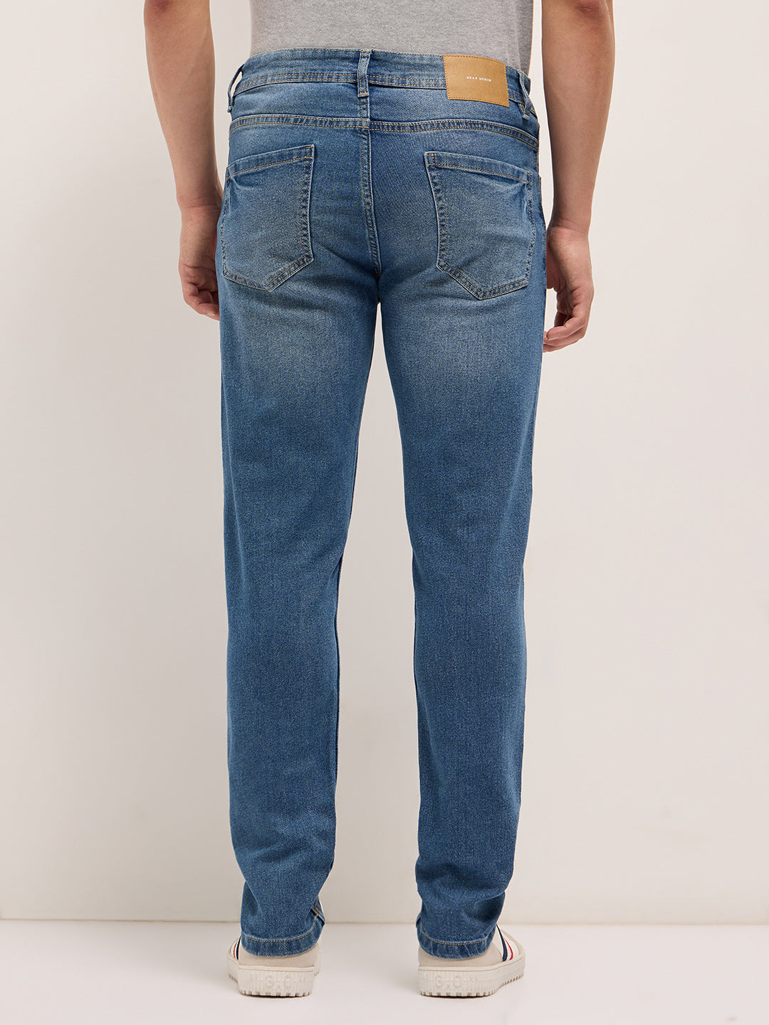 Men Light Fade Mid Rise Slim Fit Jean DBN-JAVI-MB