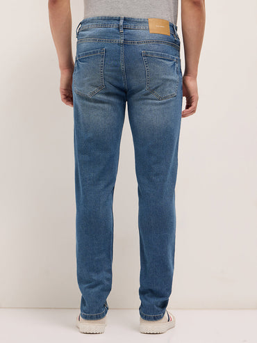 Men Light Fade Mid Rise Slim Fit Jean DBN-JAVI-MB