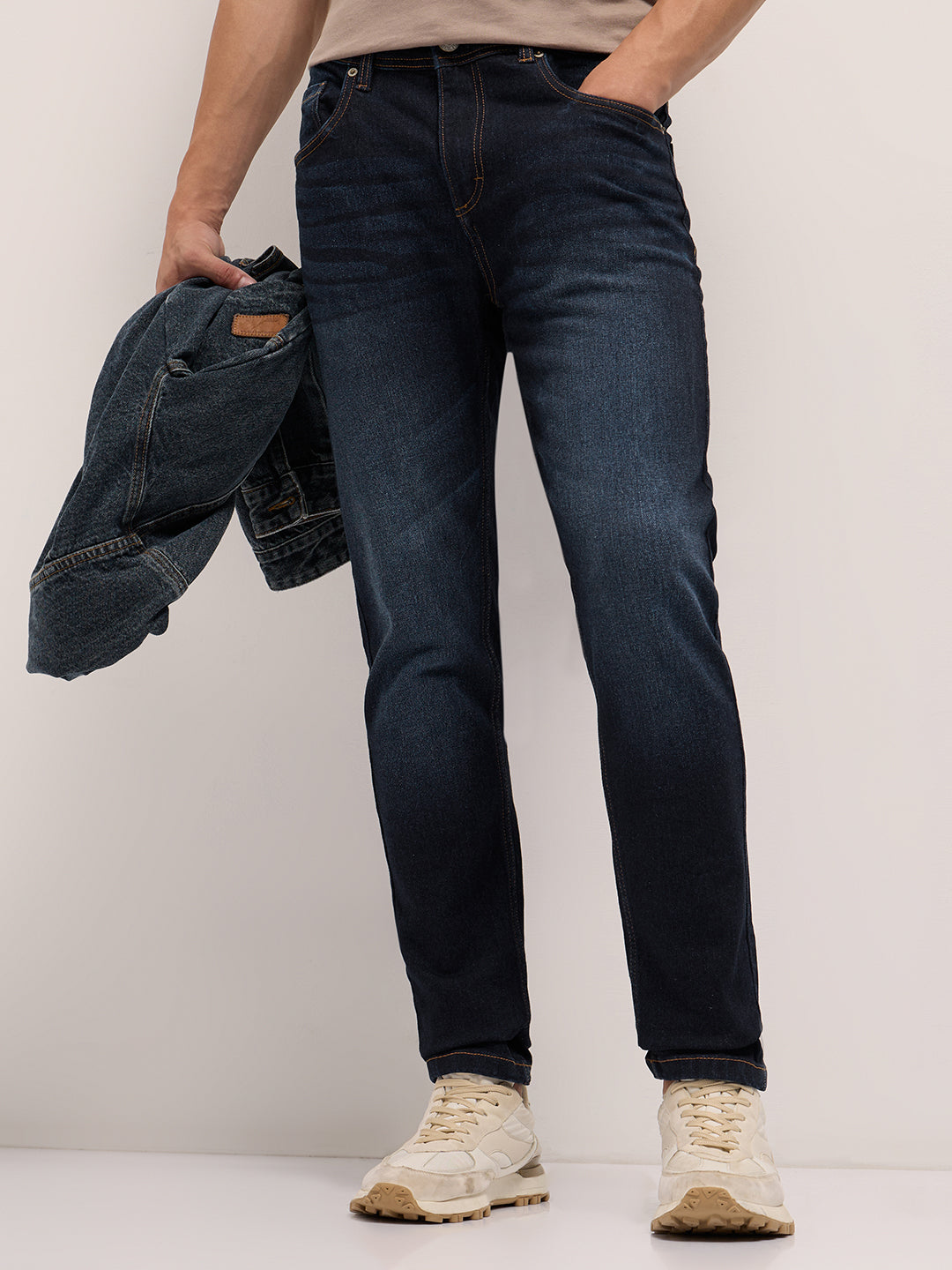 Men's Cotton Blend Slim Fit Jean | Bear House at Broadway