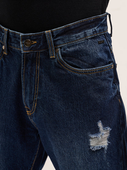 Men's Cotton Solid Relaxed Fit Jean DBN-KASASE-DB