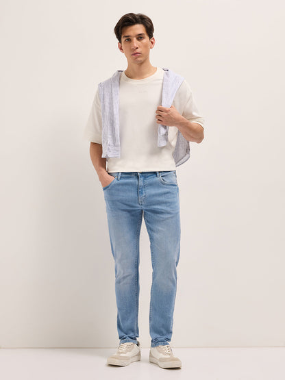 Men Mid Rise Slim Fit Light Fade Jean DBN-MIGU-LB