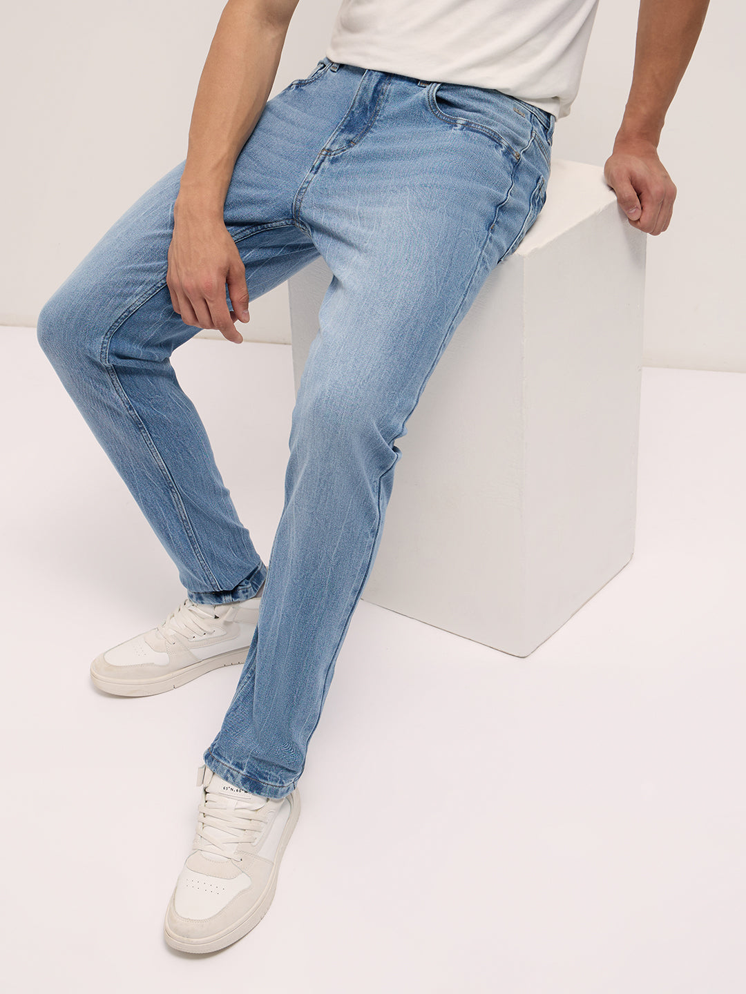 Men's Cotton Washed Slim Fit Jean DBN-PEDRO-LB