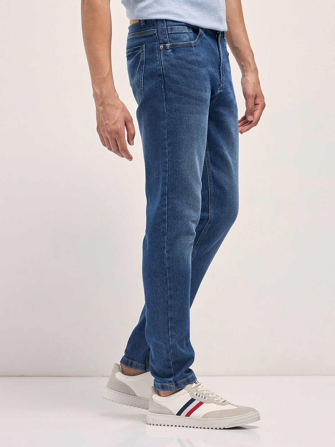 Men's Solid Slim Fit Jean DBN-SOFI-MB