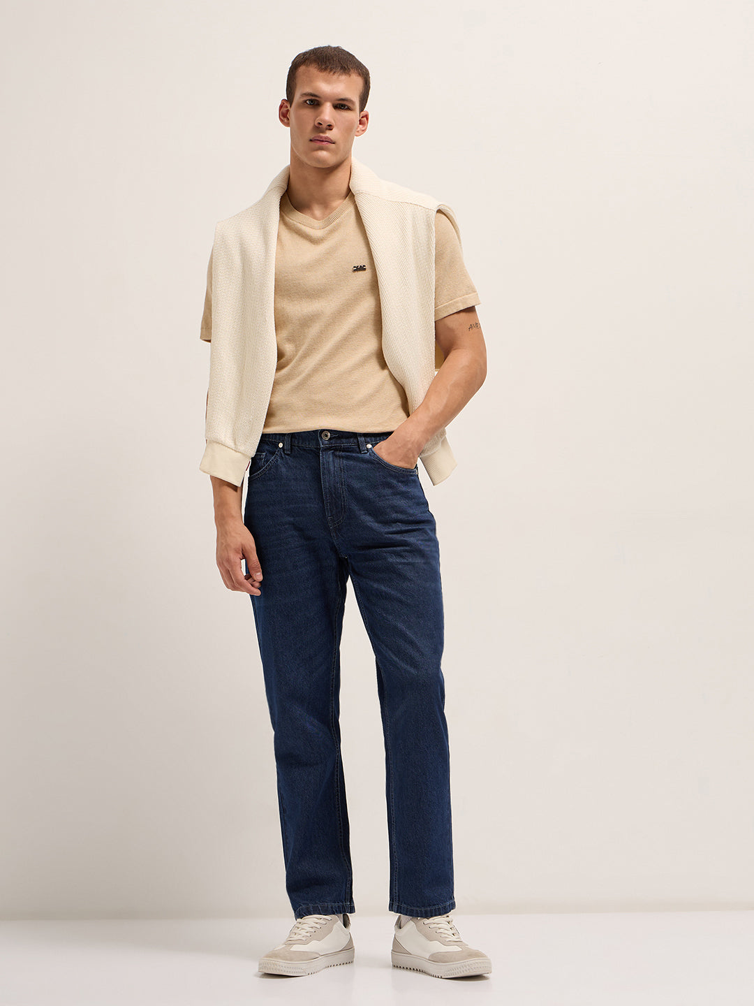 Men's Cotton Straight Fit Jeans DBN-SUMILIO-MB