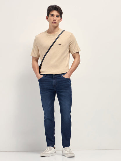 Men Cotton Mid Rise Slim Fit Jean DBN-THIA-DB