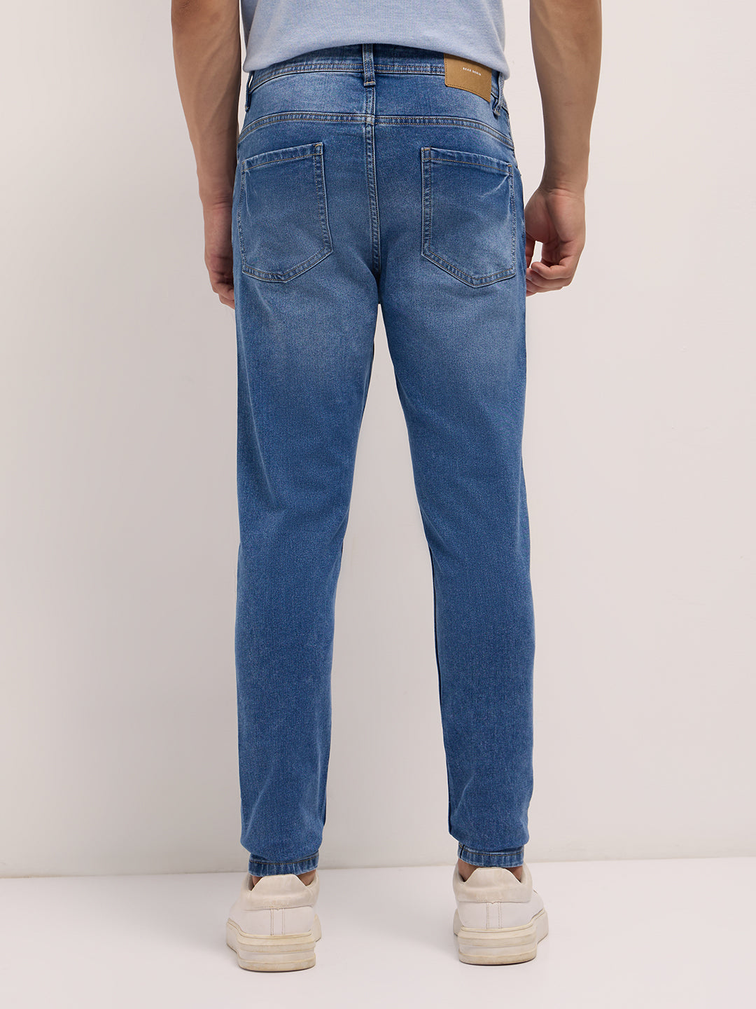 Men's Cotton Washed Skinny Fit Jean DBN-VALER-MB