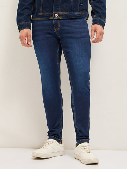 Men's Cotton Solid Skinny Fit Jean DBN-WILLIAM-MB