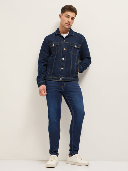 Men's Cotton Solid Skinny Fit Jean DBN-WILLIAM-MB