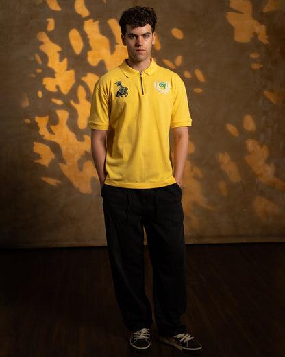THE STANDARD' POLO T-SHIRT - YELLOW