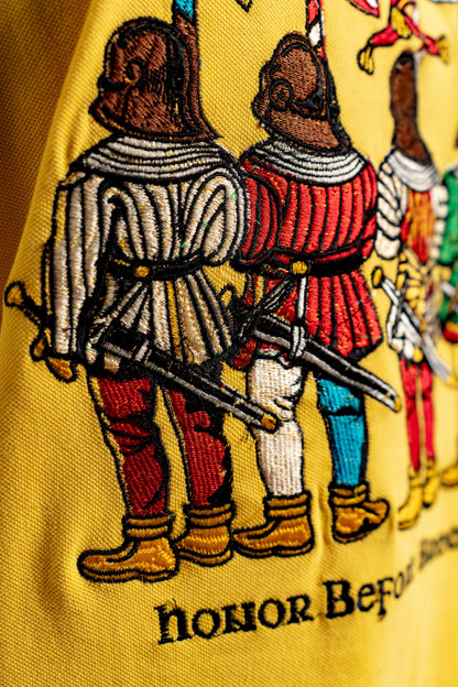 THE STANDARD' POLO T-SHIRT - YELLOW