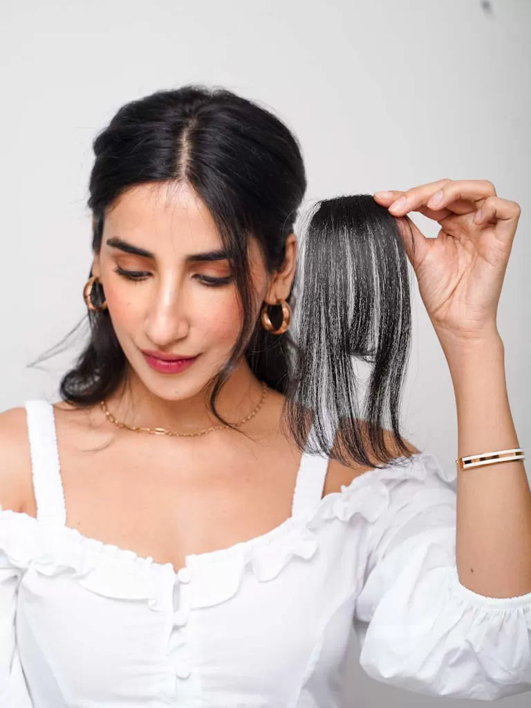 Wispy Clip-In Bangs | Nish Hair