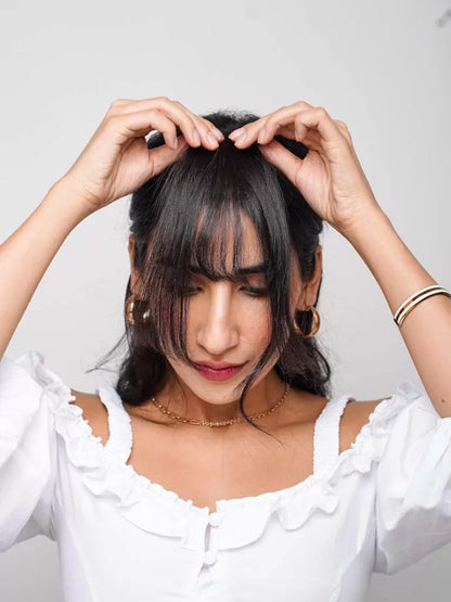 Wispy Clip-In Bangs | Nish Hair