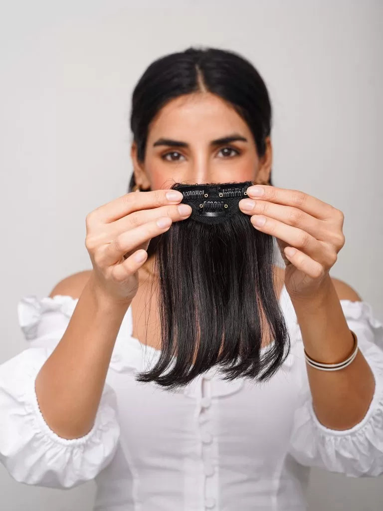 Curtain Clip-In Bangs | Nish Hair