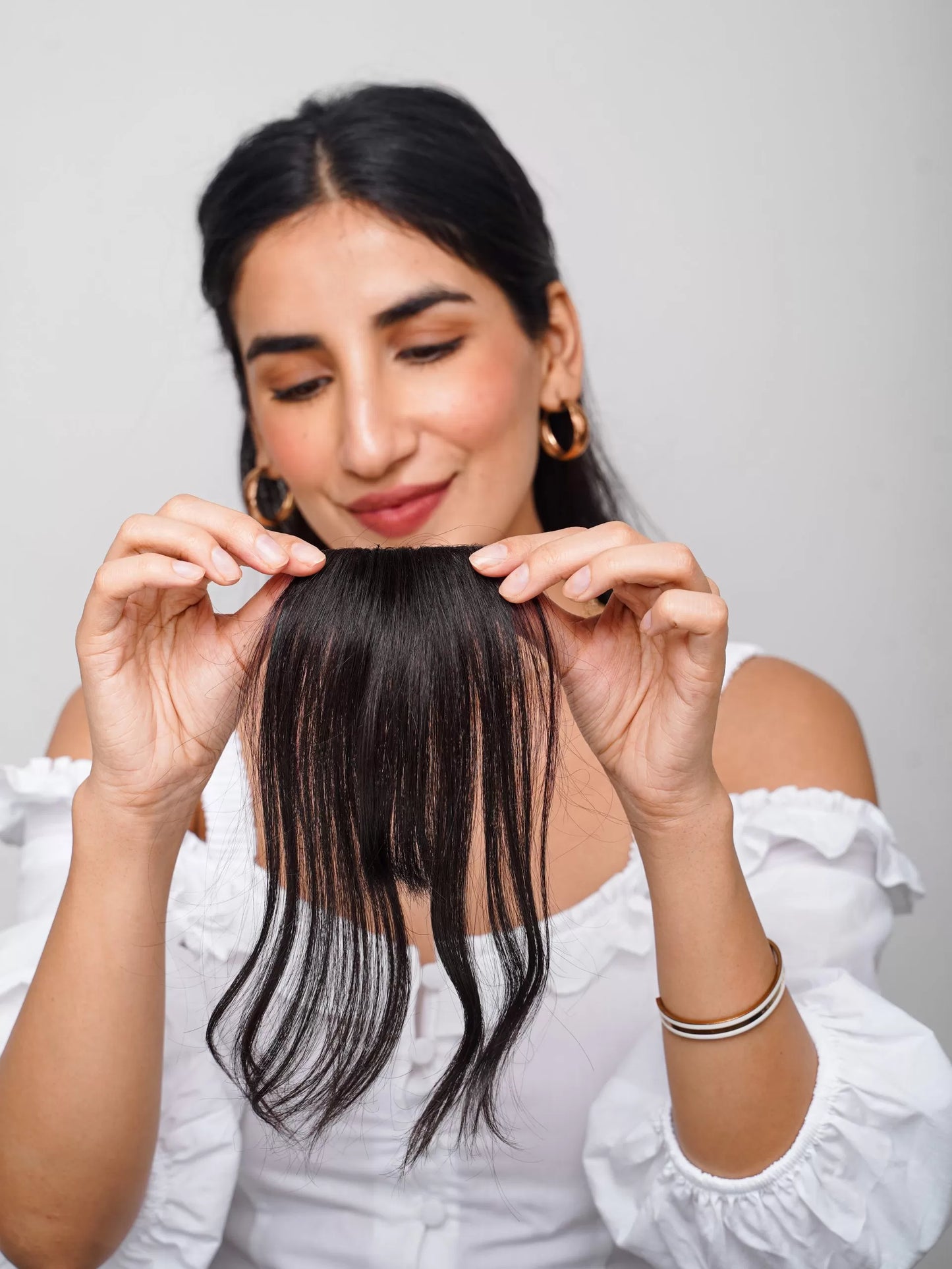 CLIP IN-BANGS | Human Hair | Nish Hair