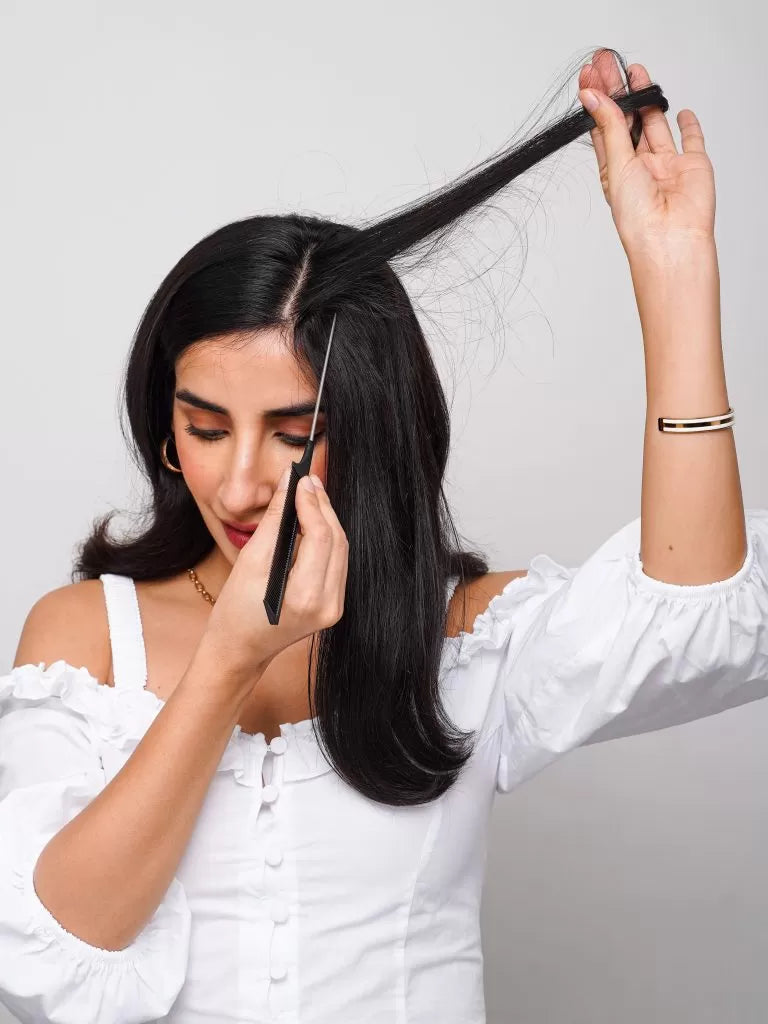 Side Bangs / Bald Patch Hair | Nish Hair