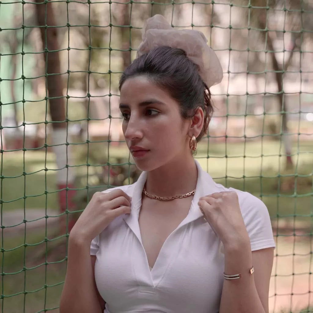 Walnut Luxe Organza Cloudy | Nish Hair X Threads by Dinckle