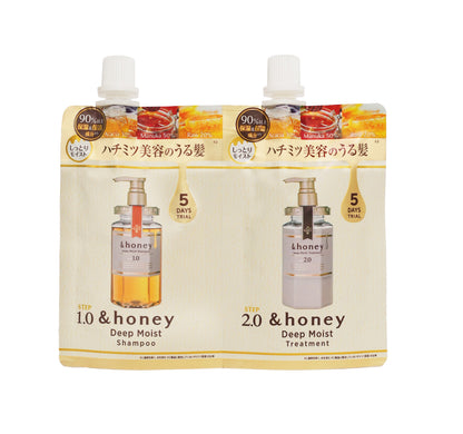 &honey Deep Moist Shampoo & Treatment 5 Days Trial Pack 40ml/40g