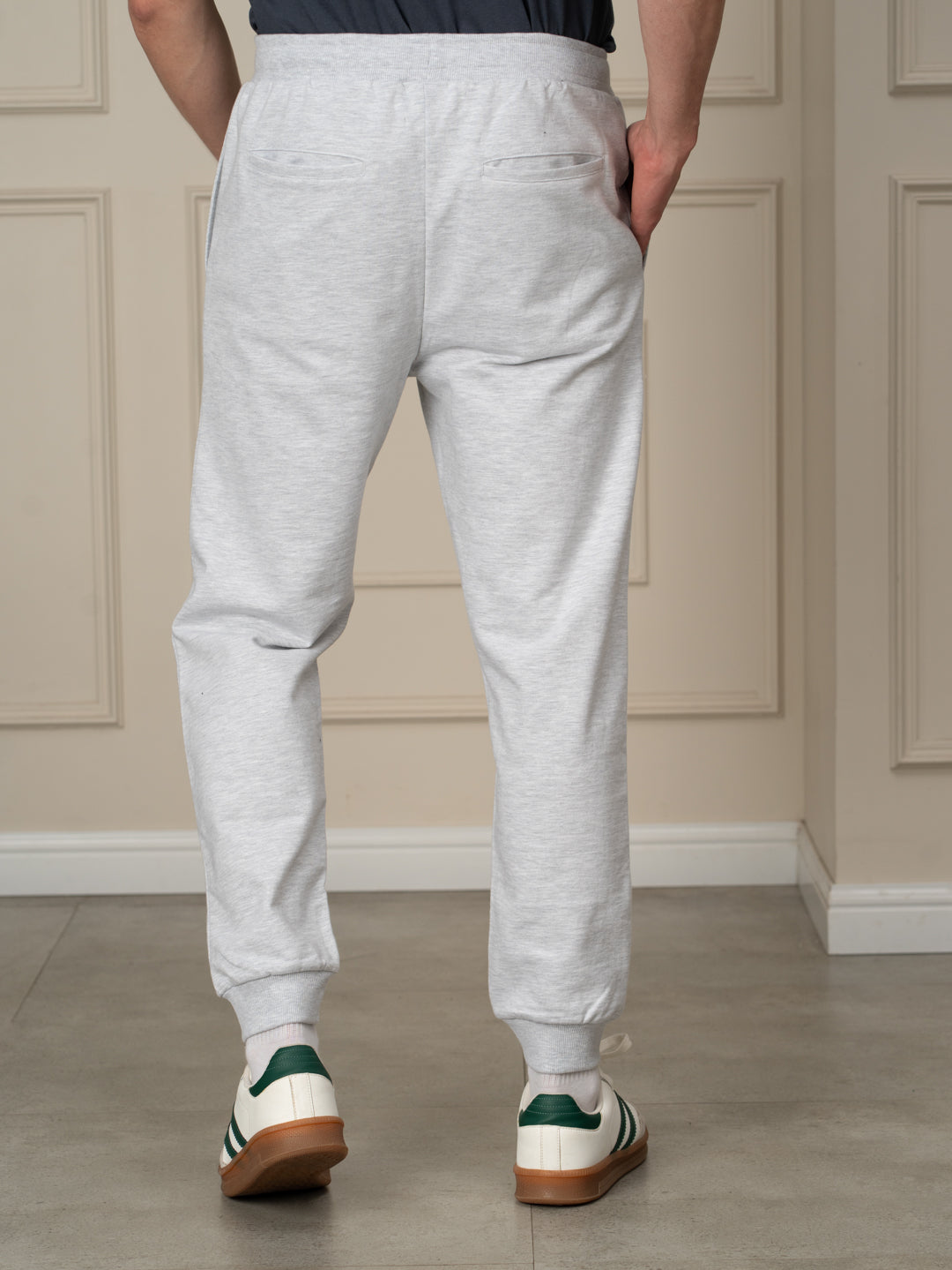 Axel Grey Tapered Fit Joggers