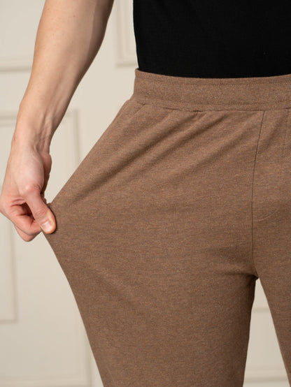 Freya Beige Tapered Fit Joggers