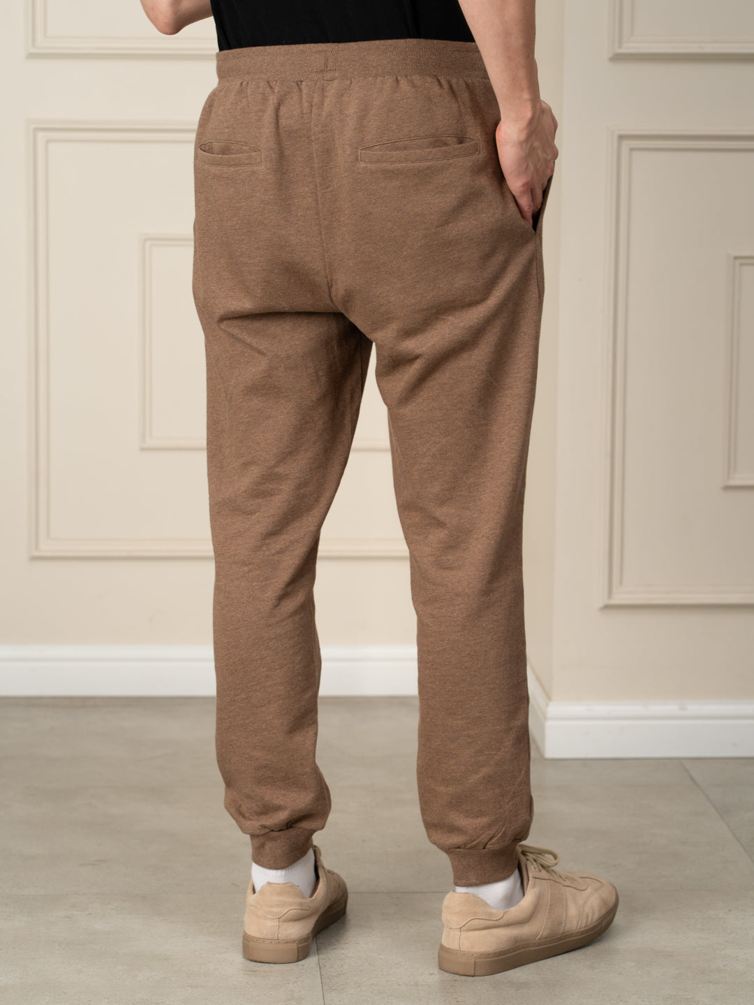 Freya Beige Tapered Fit Joggers