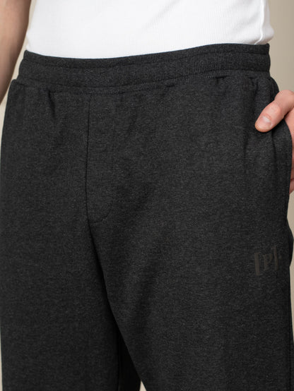 Soren Black Tapered Fit Joggers