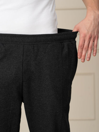 Soren Black Tapered Fit Joggers