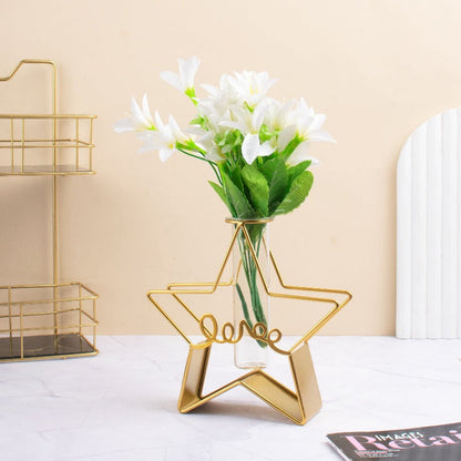 Star Test Tube Planter