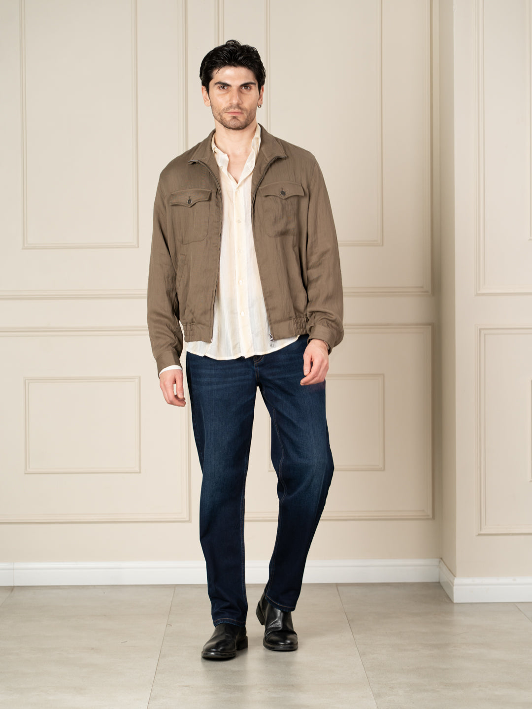 The Pant Project Venice Indigo Whiskered Relaxed Fit Jeans