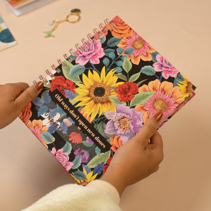 Limited Edition Undated Planner - Old Ways Don't Open New Doors