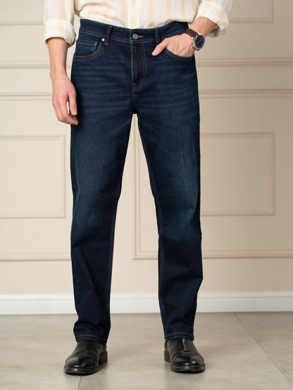 The Pant Project Venice Indigo Whiskered Relaxed Fit Jeans