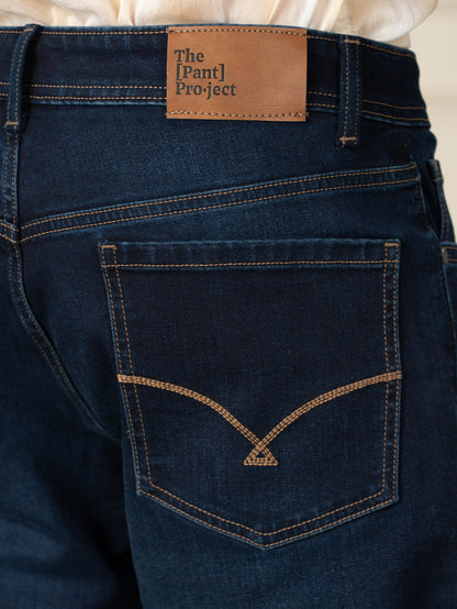 The Pant Project Venice Indigo Whiskered Relaxed Fit Jeans