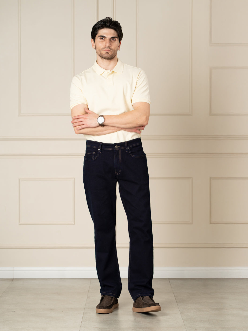 The Pant Project Savoy Blue Relaxed Fit Jeans