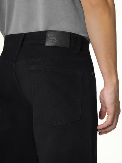 Inklock No Fade Black Relaxed Fit Jeans