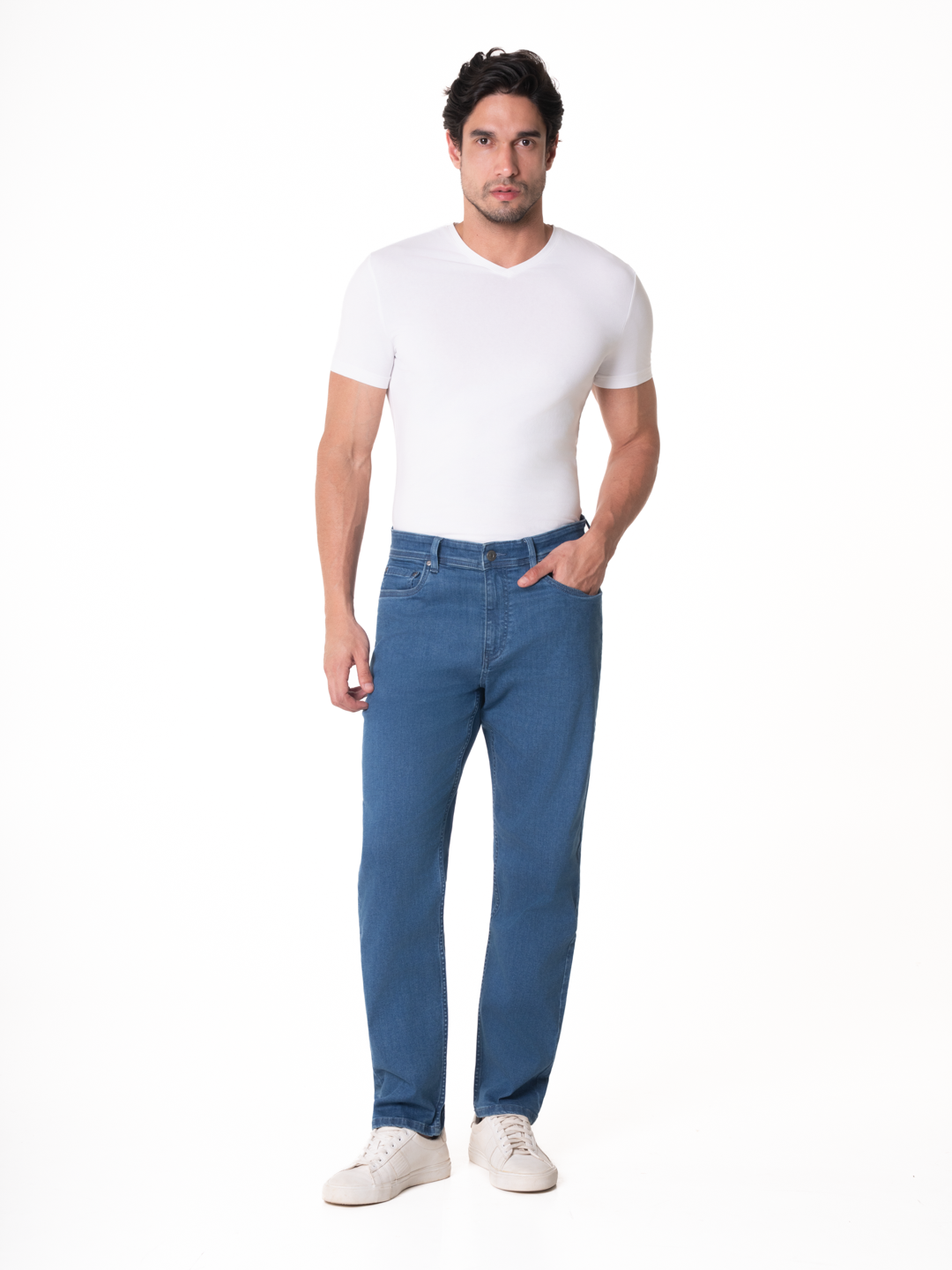 Aero Blue Relaxed Fit Jeans