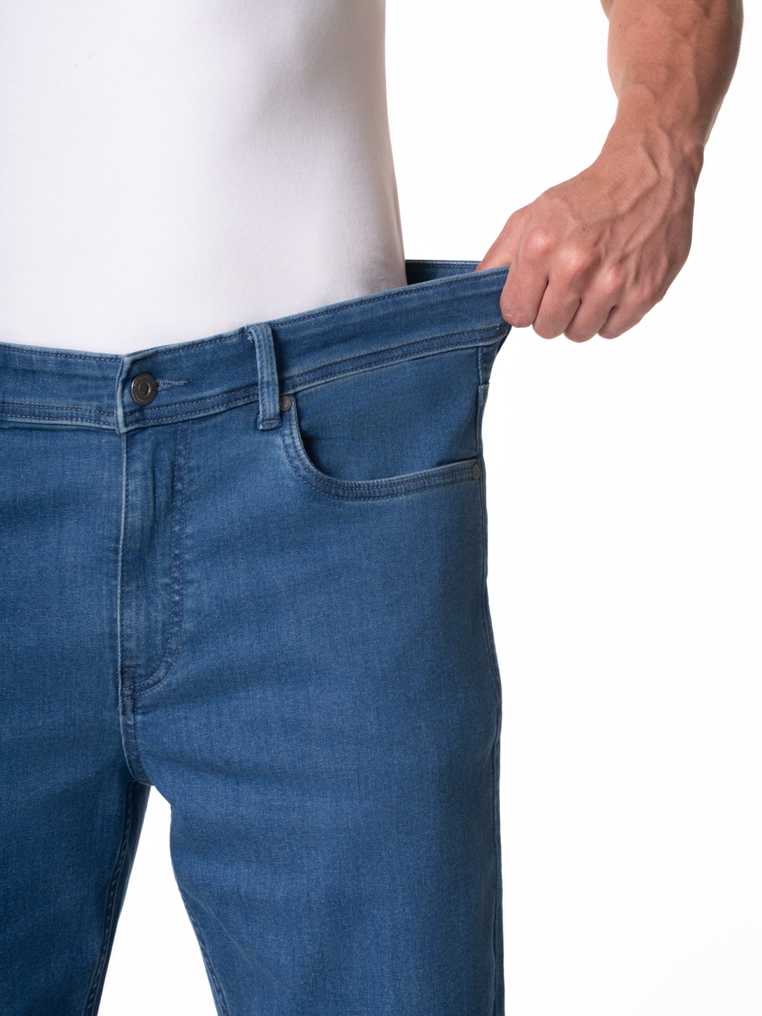 Aero Blue Relaxed Fit Jeans