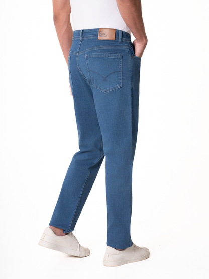 Aero Blue Relaxed Fit Jeans