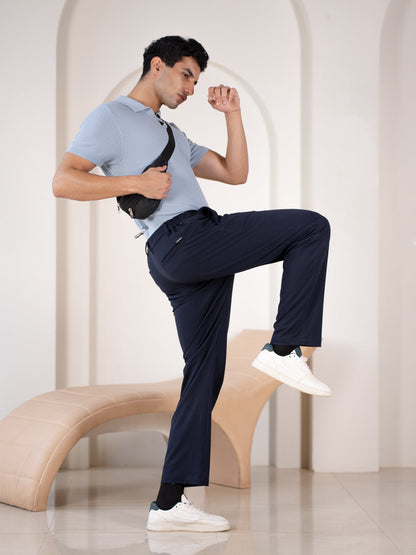 Deckhand Navy Stretchable Travel Pants