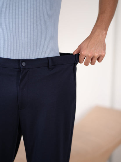 Deckhand Navy Stretchable Travel Pants