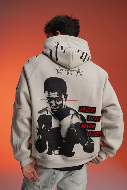 KNOCKOUT KING  Hoodie Tshirt | VALKYRE at Broadway