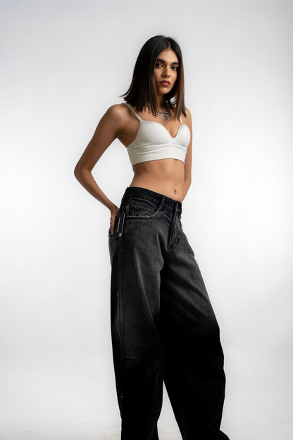 Ombre Faded Washed Denims