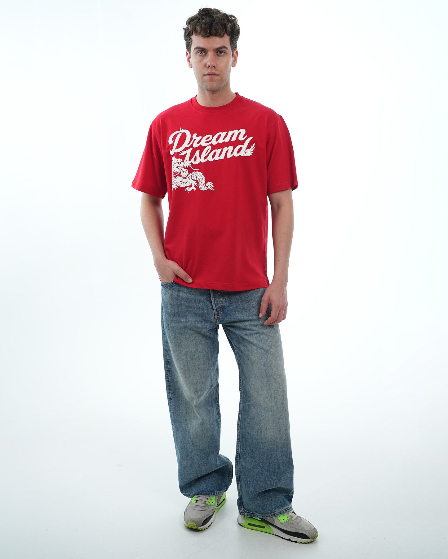 BASICS T-SHIRT - RED