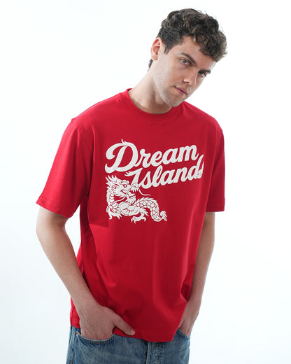 BASICS T-SHIRT - RED