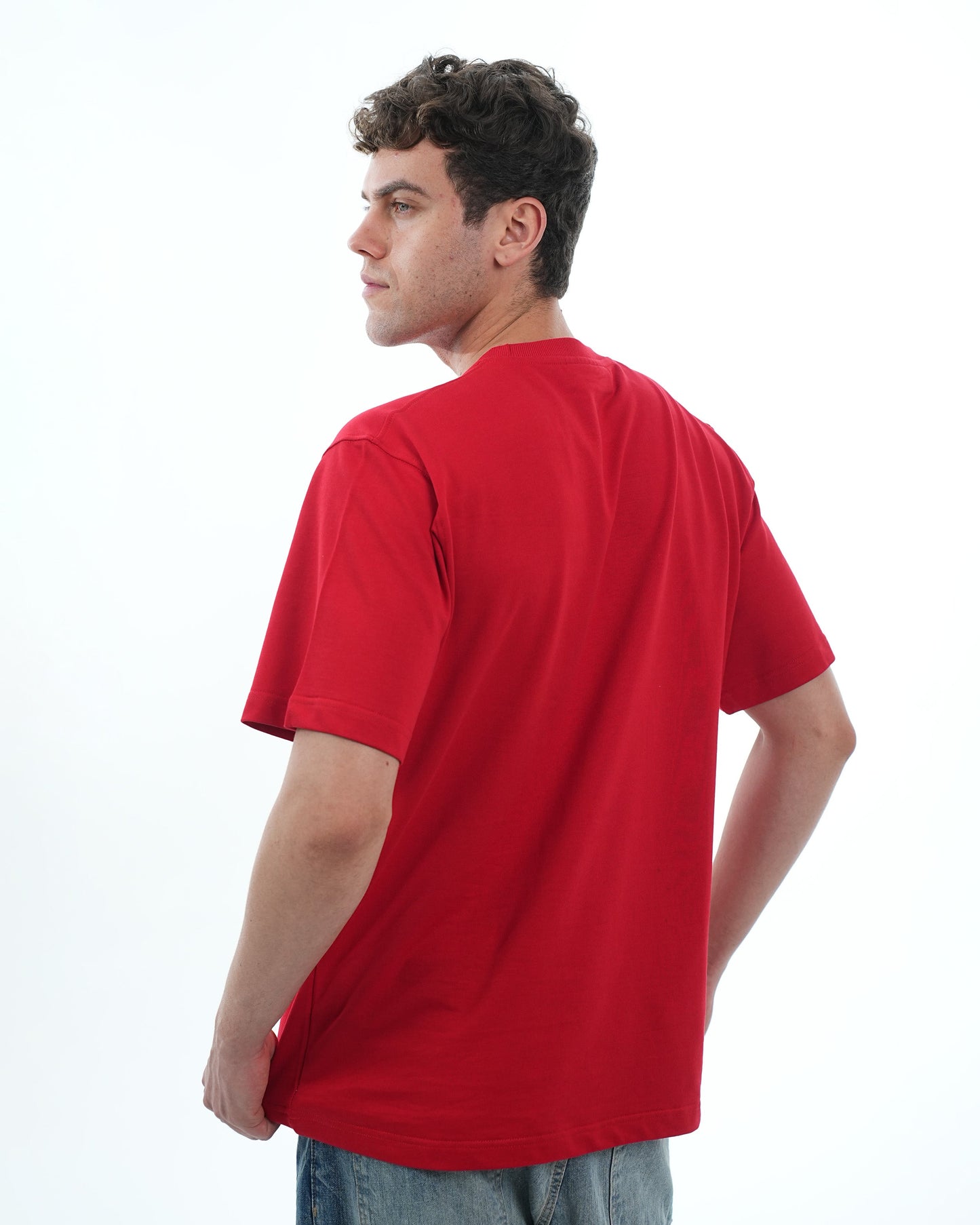 BASICS T-SHIRT - RED