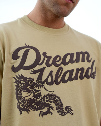 BASICS T-SHIRT - BEIGE